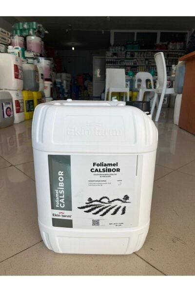 Foliamel Calsibor 20 Lt – Bitki Gelişimi – Meyve Kalitesi – Sıvı Kalsiyum & Bor Gübre