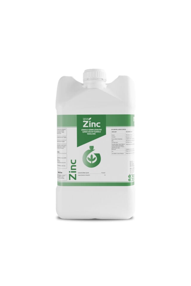 Zinc %10 – 25 Kg | Sıvı Çinko Sülfat | Kaliteli Çiçek ve Tutumu İçin Etkili Çözüm