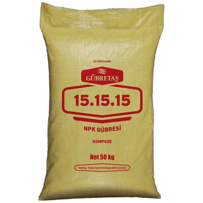 Gübretaş 15-15-15 Taban Gübresi 50 kg