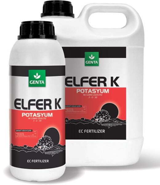 Şişirici Gübre Elfer K 20 Lt (%30 Sıvı Potasyum) GENTA