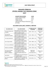 Daff Bitkisel Menşeli Sıvı Organik Gübre 20 litre