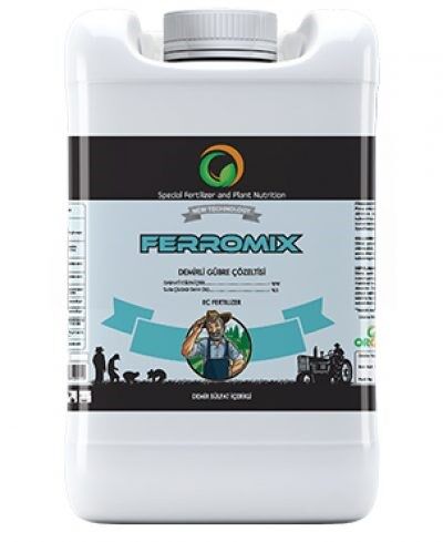 Ferromix Suda Çözünür Sıvı Demir Gübresi 1 Litre