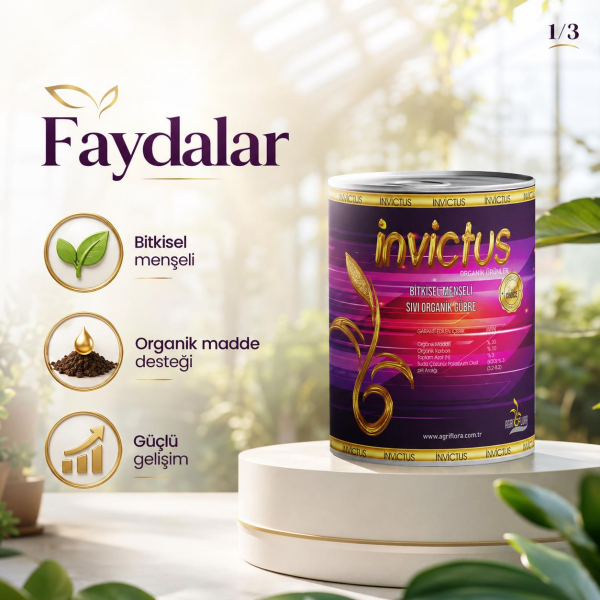 İnvictus Bitkisel Organik Sıvı Gübre 15 litre