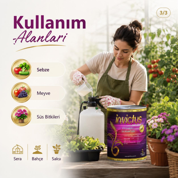 İnvictus Bitkisel Organik Sıvı Gübre 15 litre