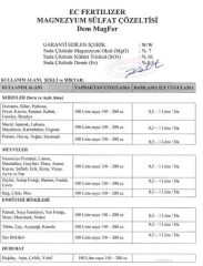 Sararmaya Kesin Çözüm Magnezyum+Demir Dem MagFer  (1 Litre) Sıvı