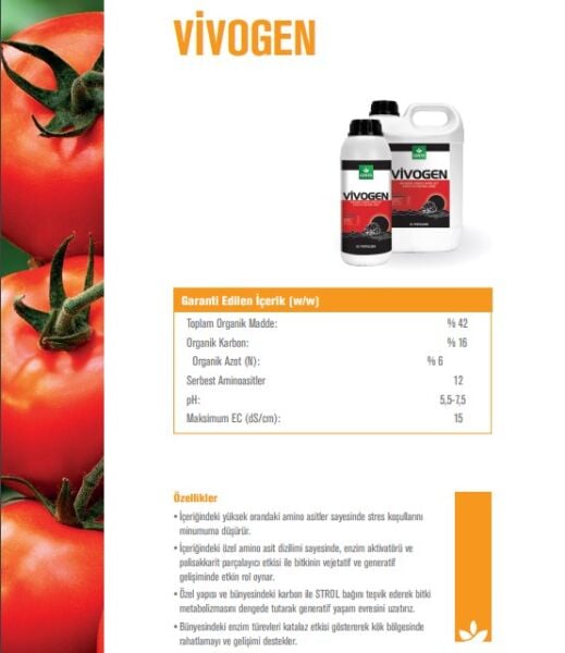 Vivogen | Hayvansal Menşeli Amino Asit 1 litre