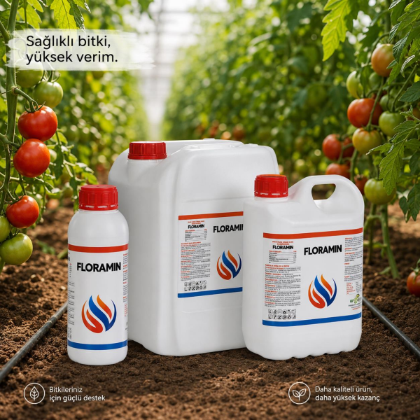 Floramin Aminoasitli Sıvı Gübre ve Bitki Besini 5 litre