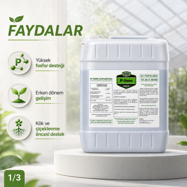 Tessenderlo P-Sure Sıvı Fosfor Gübresi 20 L