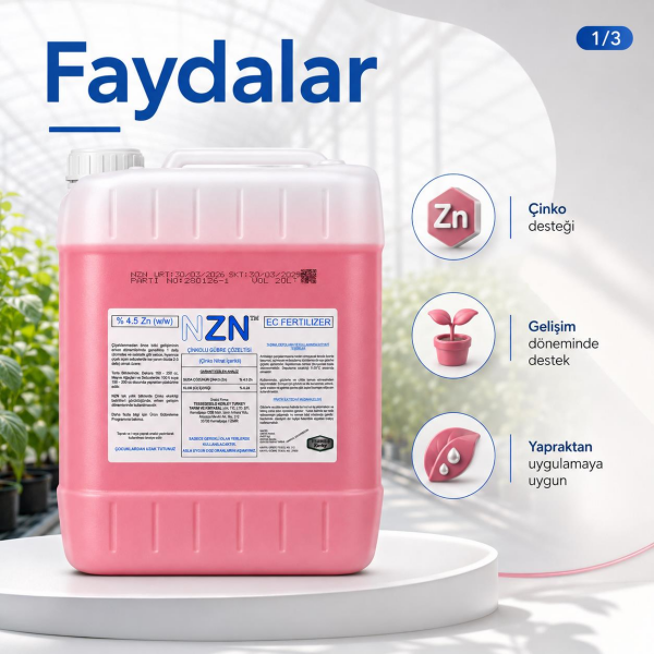 Tessenderlo NZN Çinko Gübresi 20 Litre