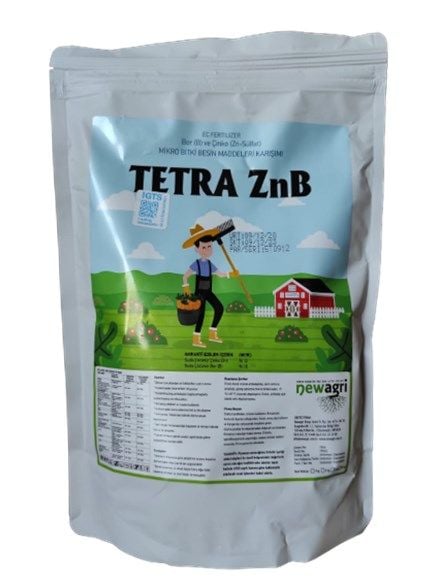 Bor ve Çinko Gübresi Tetra ZnB (1 kg) Toz
