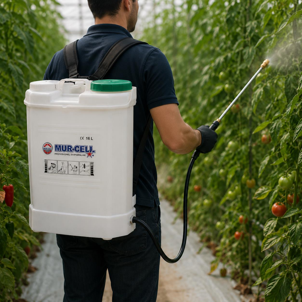 HX-16C 16 Litre Akülü-Manuel İlaçlama Pompası
