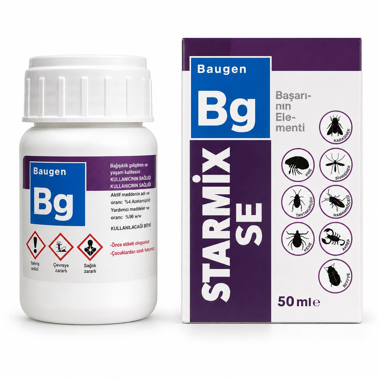 Baugen Starmix SE Haşere İlacı 50 Ml