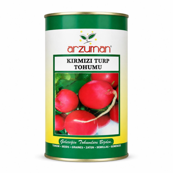 Arzuman Kırmızı İnci iri kırmızı turp tohumu ana ürün görseli
