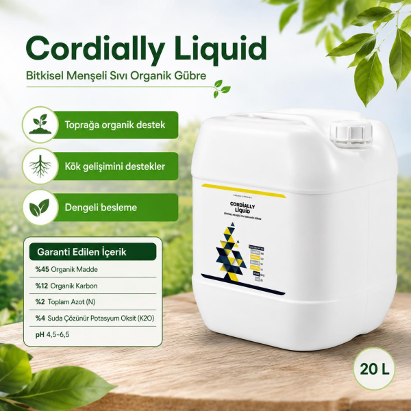 Candem Cordially Liquid 20 L bilgi panelli Instagram reklam görseli