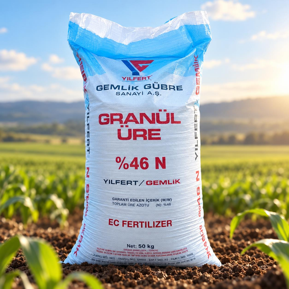 Gemlik Granül Üre Gübresi %46 N 50kg