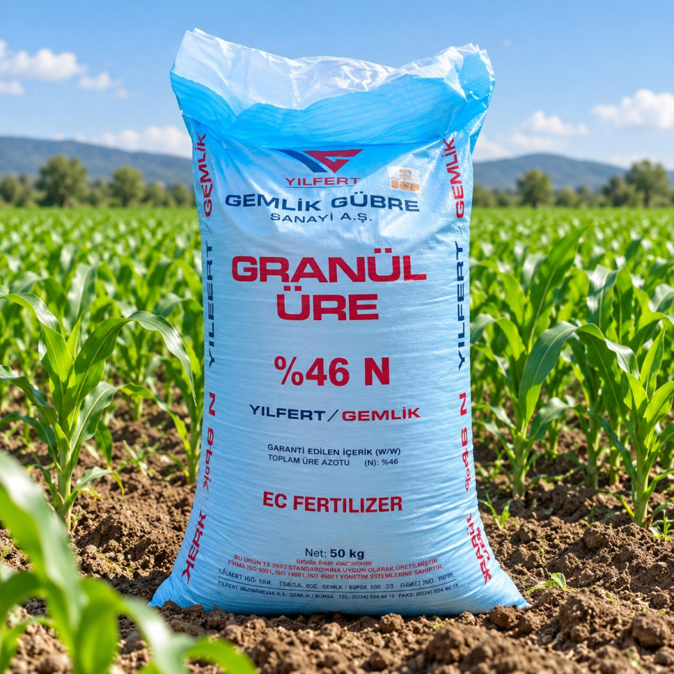 Gemlik Granül Üre Gübresi %46 N 50kg